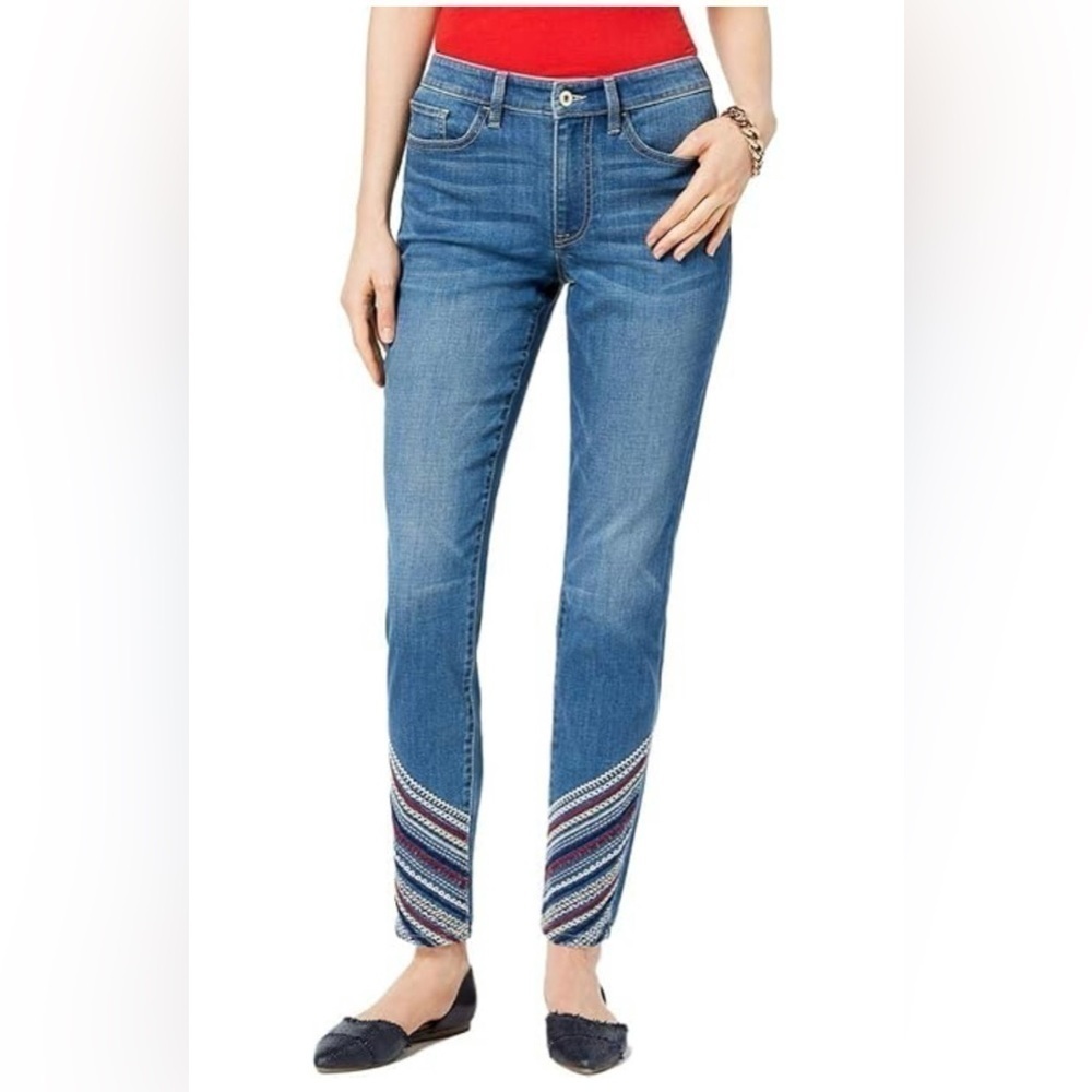 Hilfiger Tribeca Stitch Design Jeans Size 10